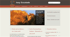 Desktop Screenshot of issyescalade.fr